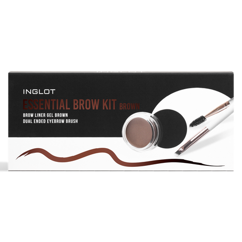INGLOT Essential Brow Kit | Brown